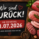 Wir sind zurück ab dem 21.Juli 2026! 🌞